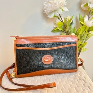 Dooney & Bourke Vintage Leather Crossbody Handbag